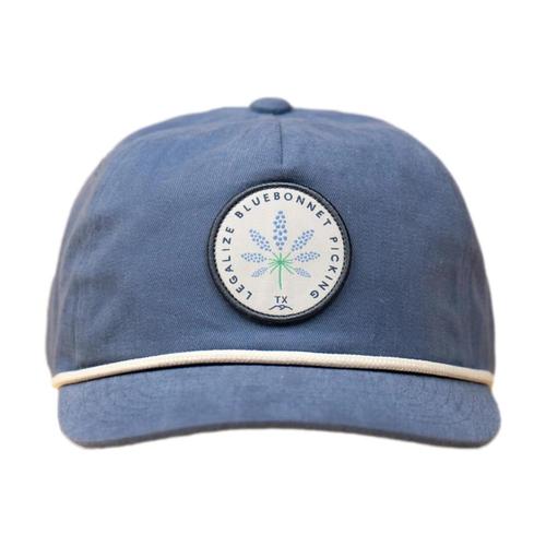 THC Provisions Legalize Bluebonnet Picking Guadalupe Snapback Hat Bluejean